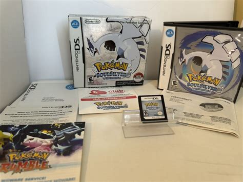 pokemon soul silver ebay